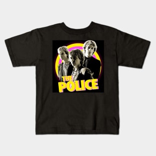 Synthetic Symphony Celebrate The Polices Signature Sound and Memorable Hooks That Defined an Era Kids T-Shirt